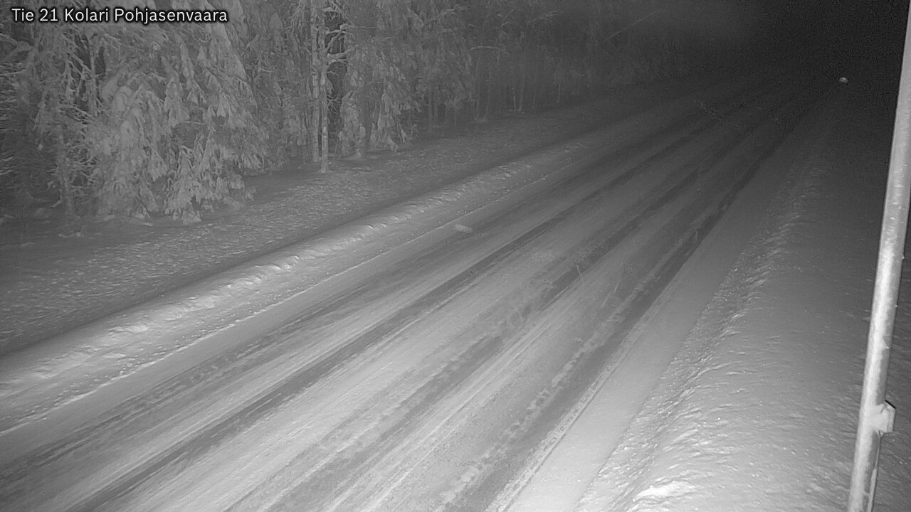 Weather Camera Image Road 21 Kolari, Pohjasenvaara, Kolari, Lappi