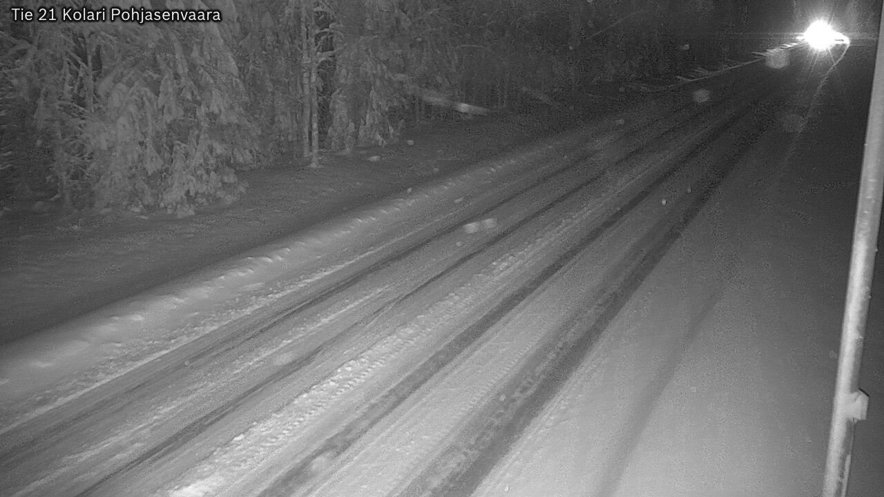 Weather Camera Image Road 21 Kolari, Pohjasenvaara, Kolari, Lappi