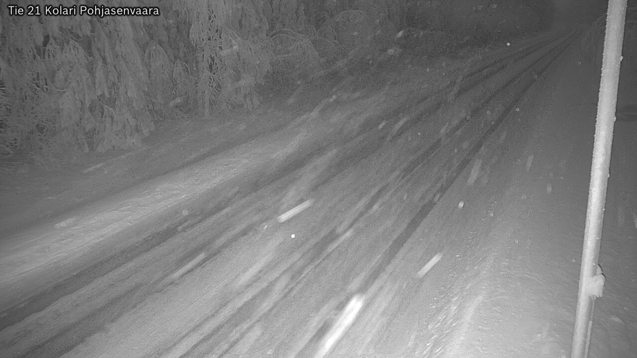 Weather Camera Image Road 21 Kolari, Pohjasenvaara, Kolari, Lappi