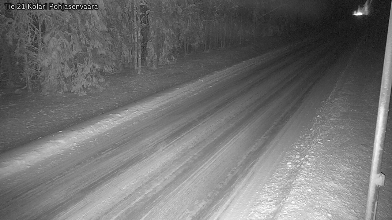 Weather Camera Image Road 21 Kolari, Pohjasenvaara, Kolari, Lappi