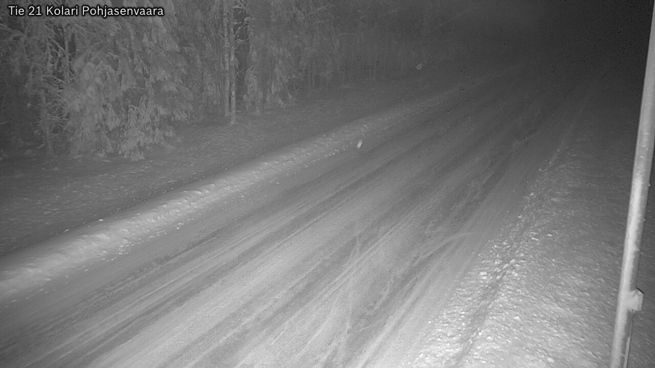 Weather Camera Image Road 21 Kolari, Pohjasenvaara, Kolari, Lappi