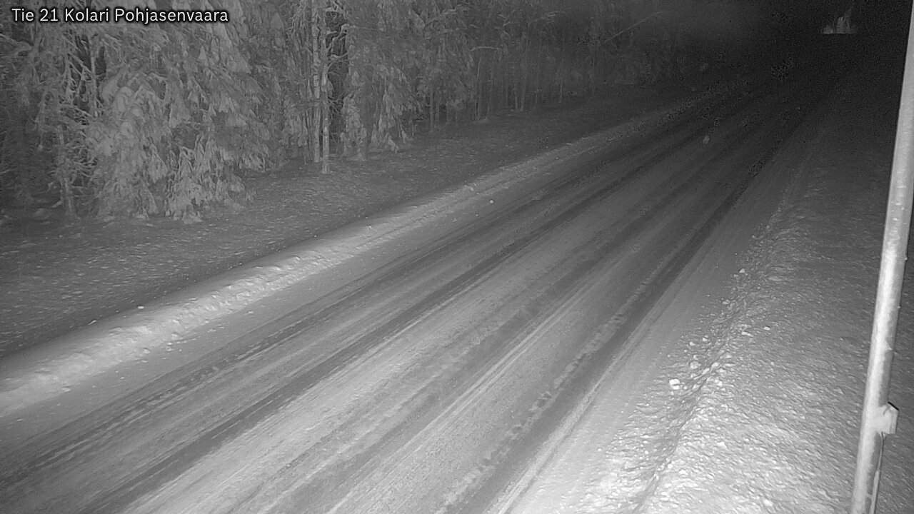 Weather Camera Image Road 21 Kolari, Pohjasenvaara, Kolari, Lappi