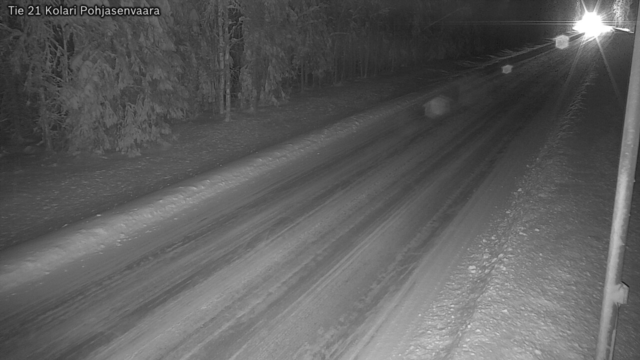 Weather Camera Image Road 21 Kolari, Pohjasenvaara, Kolari, Lappi