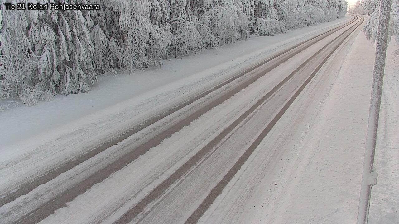 Weather Camera Image Road 21 Kolari, Pohjasenvaara, Kolari, Lappi