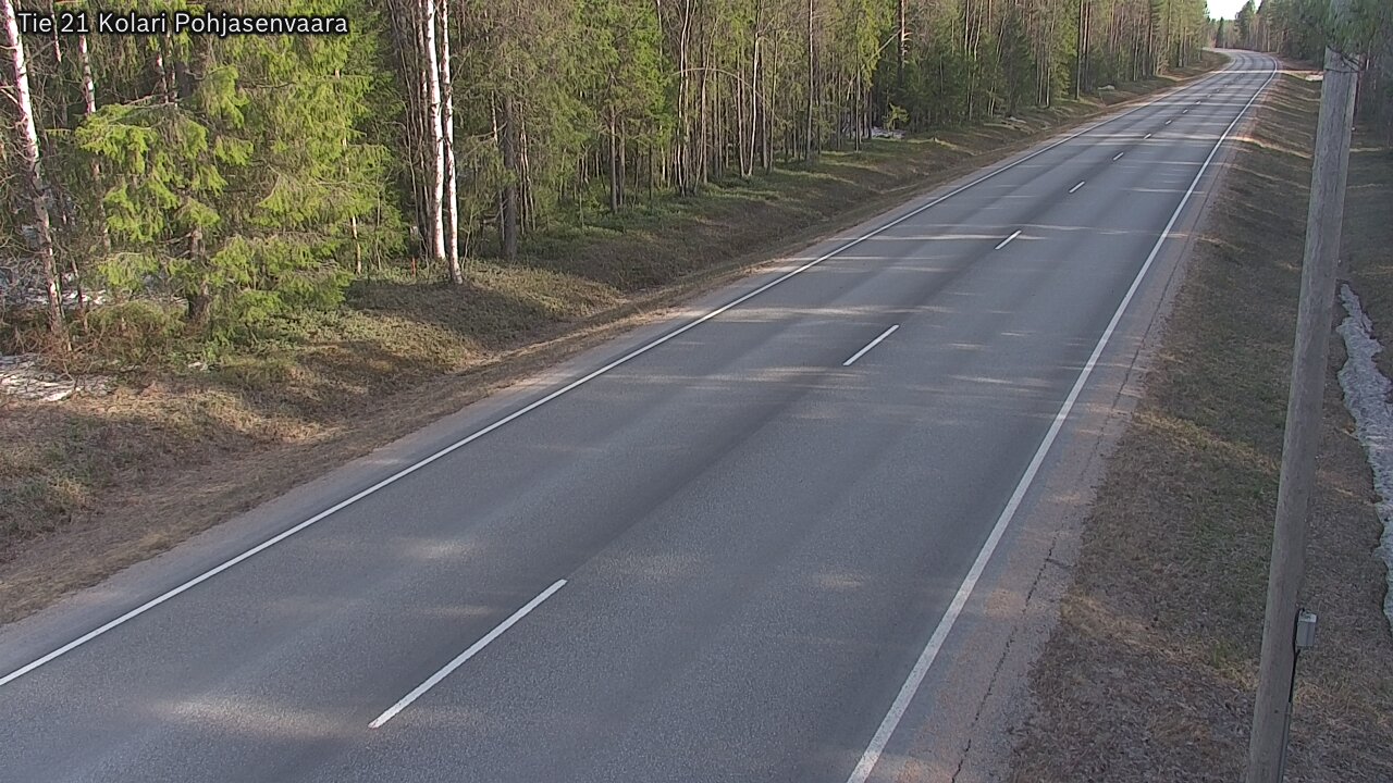 Kelikamerat Kuva Tie 21 Kolari, Pohjasenvaara, Kolari, Lappi