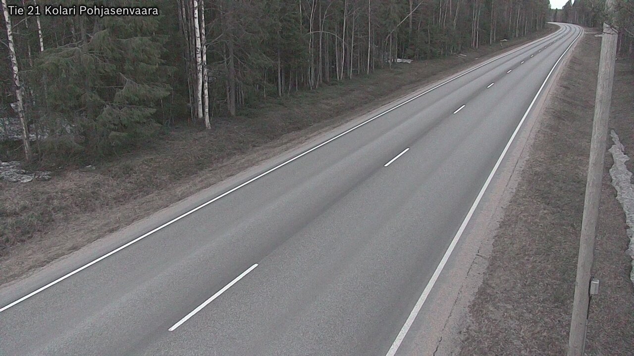 Weather Camera Image Road 21 Kolari, Pohjasenvaara, Kolari, Lappi
