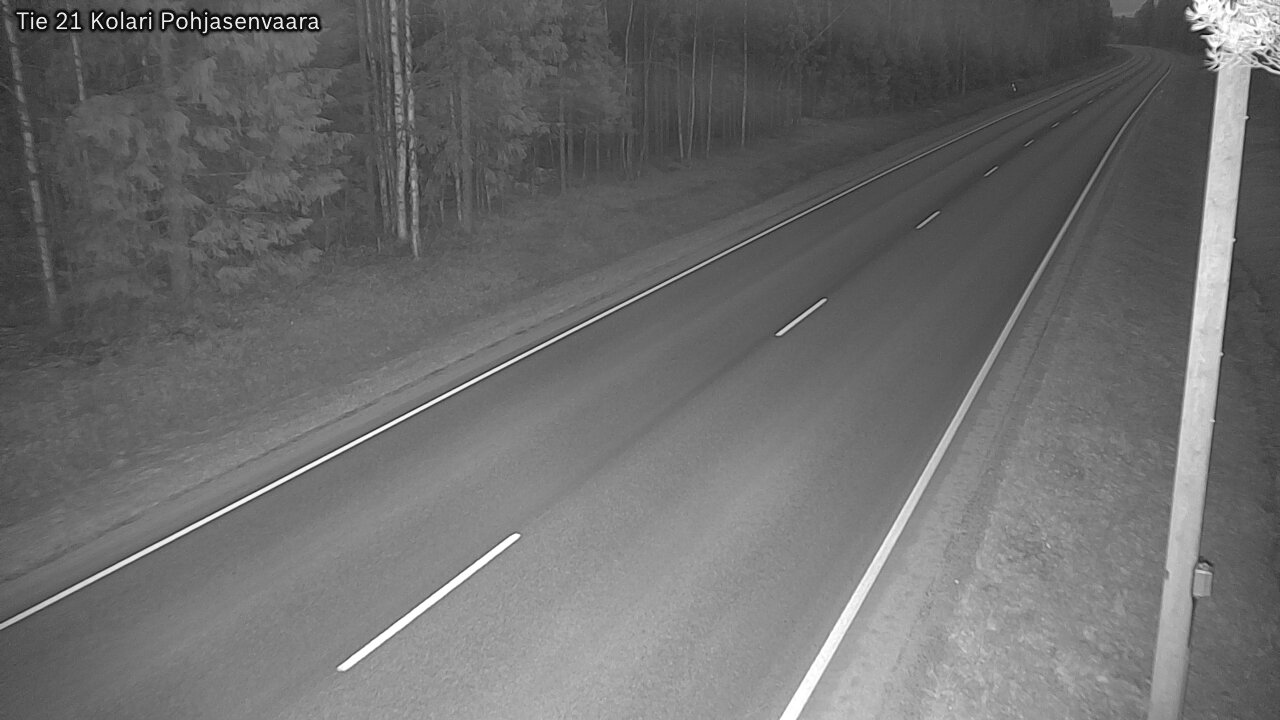 Weather Camera Image Road 21 Kolari, Pohjasenvaara, Kolari, Lappi