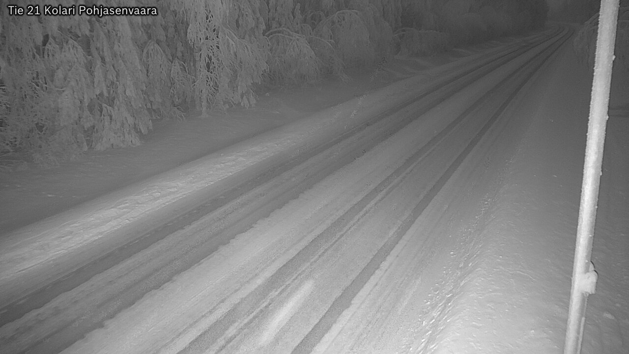 Weather Camera Image Road 21 Kolari, Pohjasenvaara, Kolari, Lappi