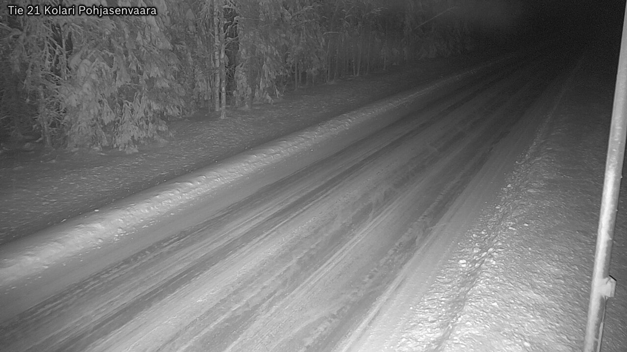 Weather Camera Image Road 21 Kolari, Pohjasenvaara, Kolari, Lappi