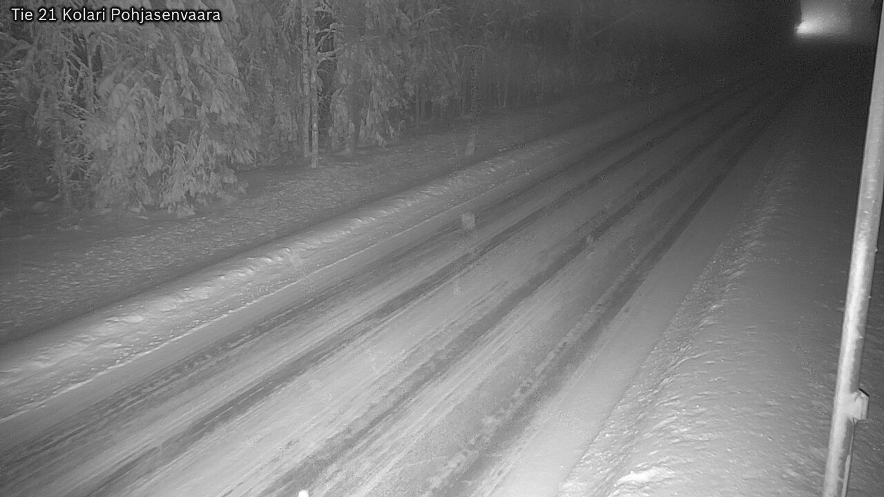 Weather Camera Image Road 21 Kolari, Pohjasenvaara, Kolari, Lappi