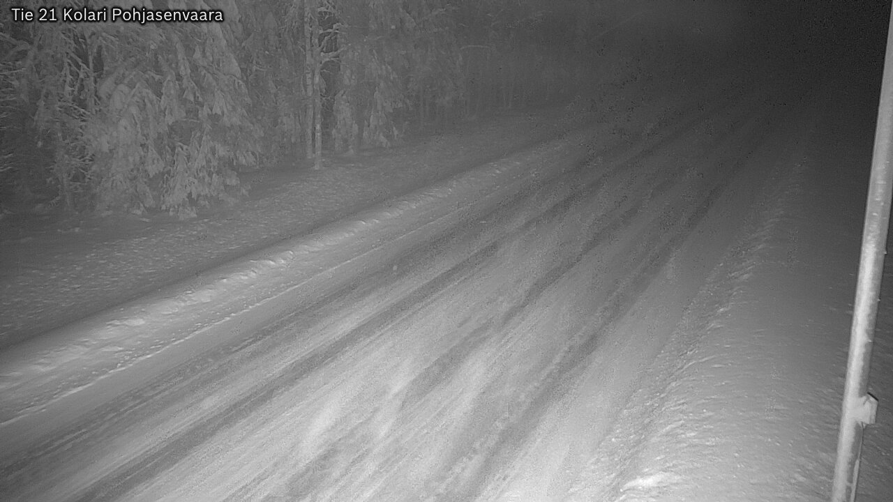 Weather Camera Image Road 21 Kolari, Pohjasenvaara, Kolari, Lappi