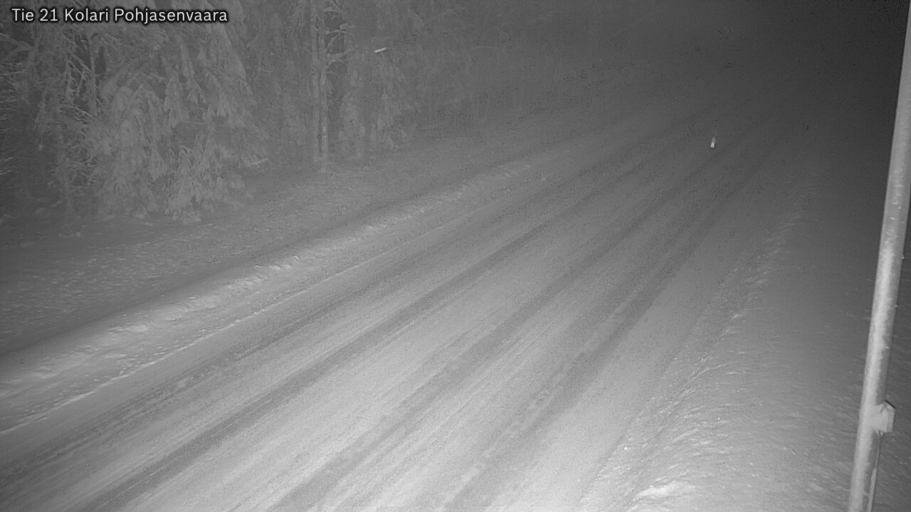 Weather Camera Image Road 21 Kolari, Pohjasenvaara, Kolari, Lappi