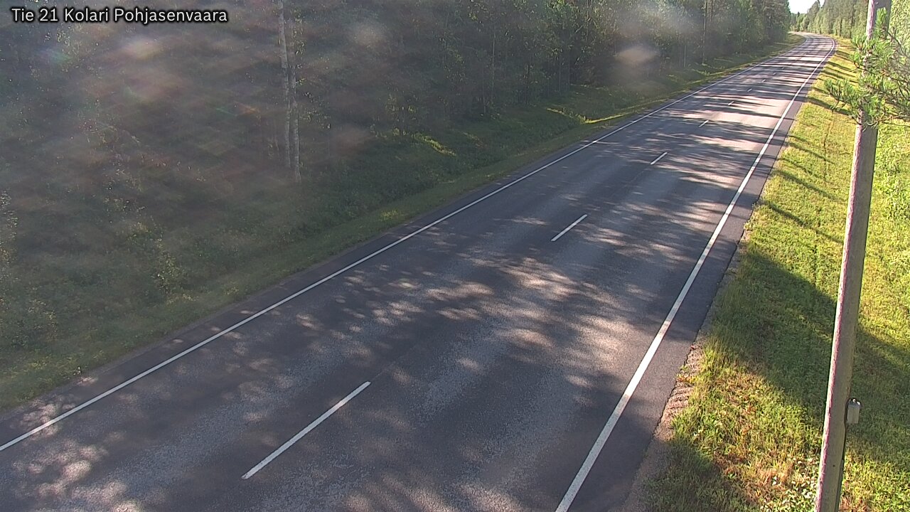 Weather Camera Image Road 21 Kolari, Pohjasenvaara, Kolari, Lappi