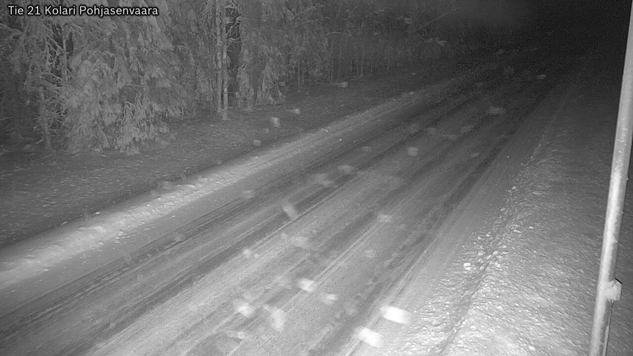 Weather Camera Image Road 21 Kolari, Pohjasenvaara, Kolari, Lappi