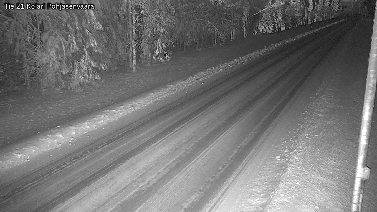 Weather Camera Image Road 21 Kolari, Pohjasenvaara, Kolari, Lappi
