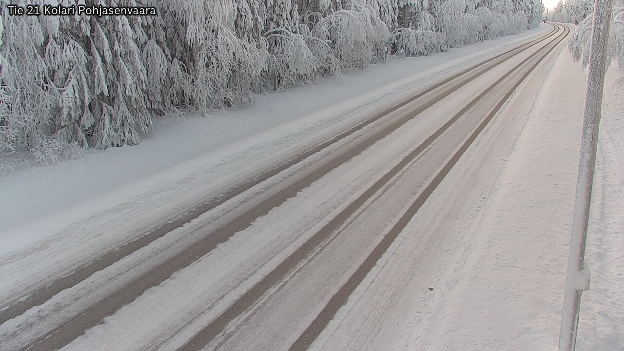 Weather Camera Image Road 21 Kolari, Pohjasenvaara, Kolari, Lappi