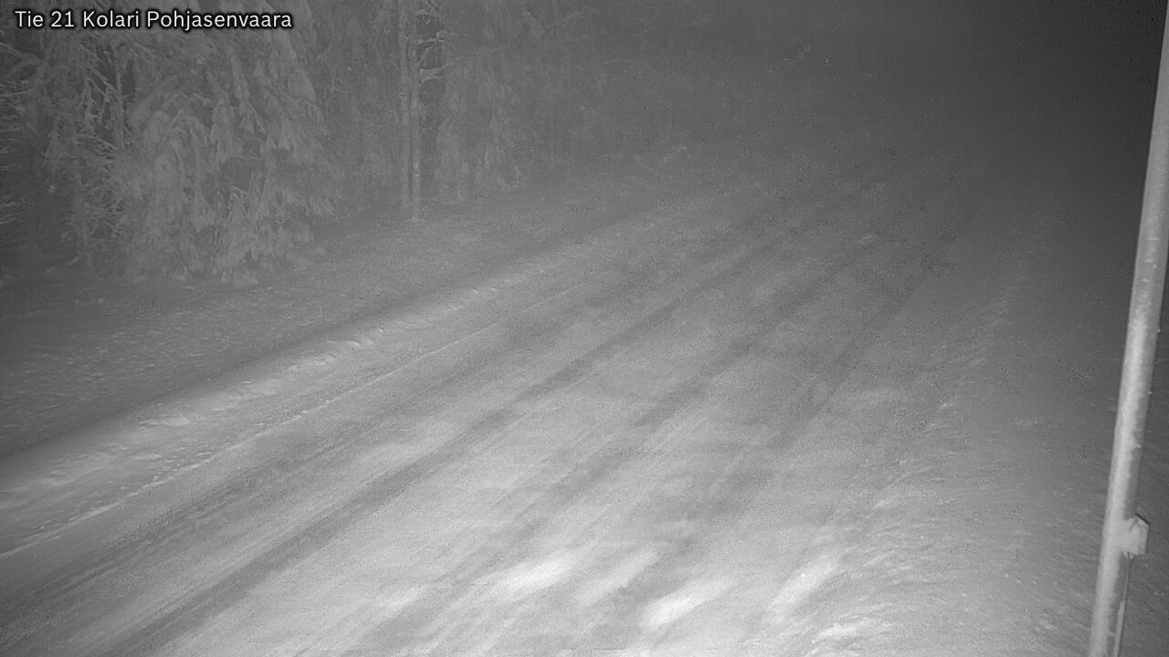 Weather Camera Image Road 21 Kolari, Pohjasenvaara, Kolari, Lappi