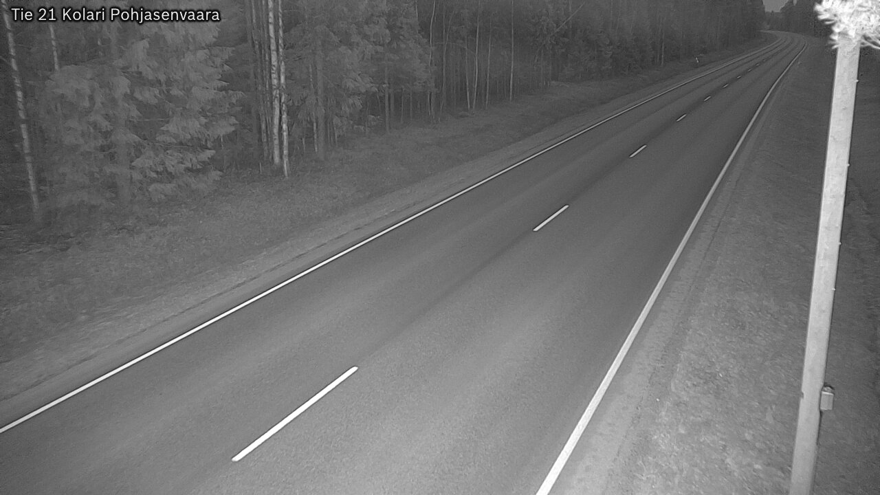 Weather Camera Image Väg 21 Kolari, Pohjasenvaara, Kolari, Lappi