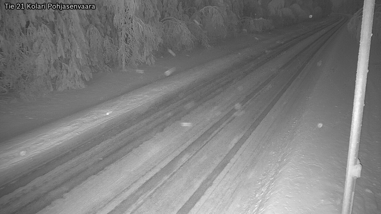 Weather Camera Image Road 21 Kolari, Pohjasenvaara, Kolari, Lappi