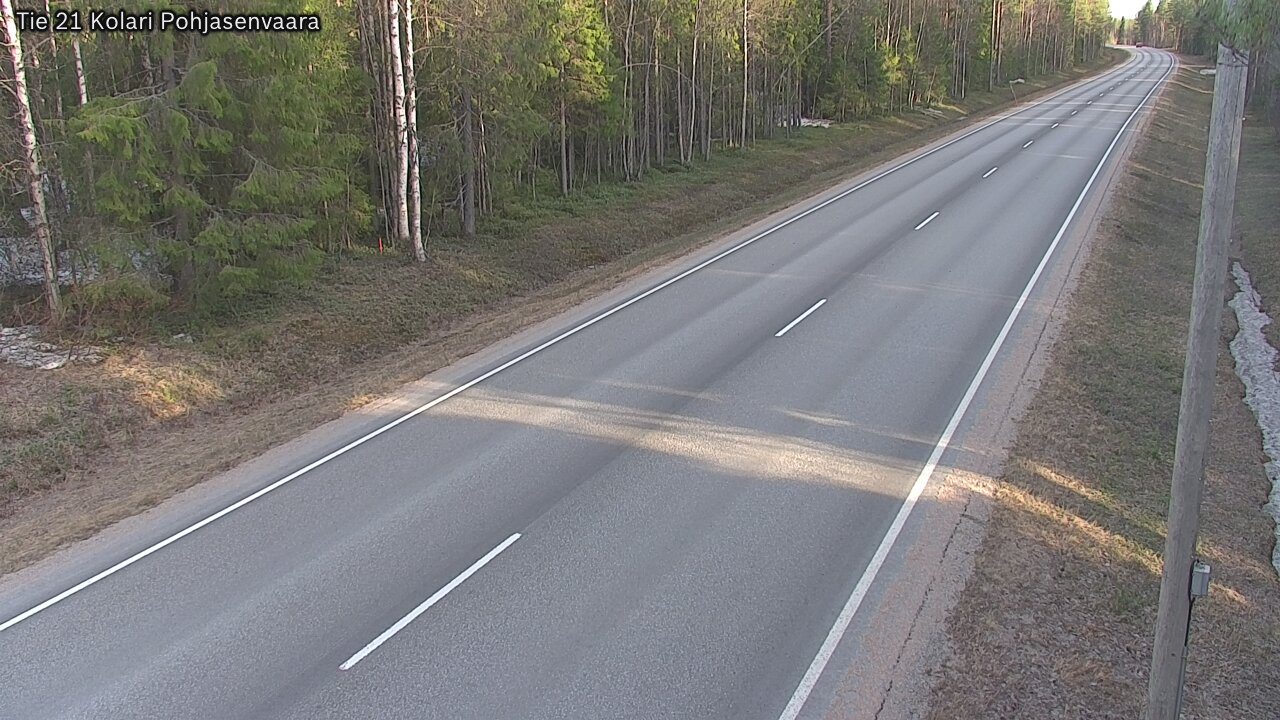 Kelikamerat Kuva Tie 21 Kolari, Pohjasenvaara, Kolari, Lappi