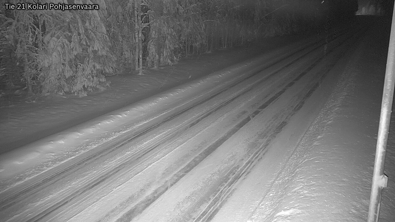Weather Camera Image Road 21 Kolari, Pohjasenvaara, Kolari, Lappi
