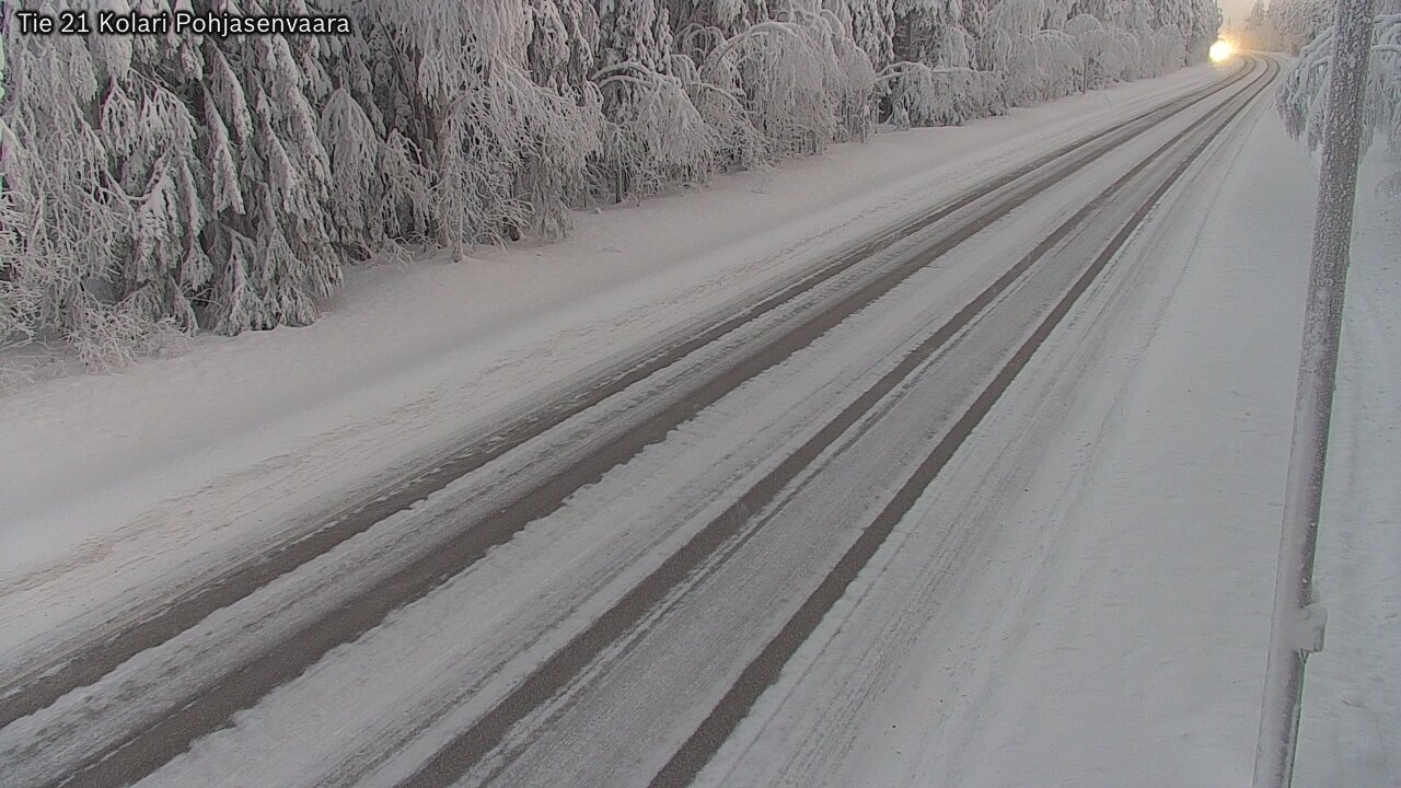 Kelikamerat Kuva Tie 21 Kolari, Pohjasenvaara, Kolari, Lappi