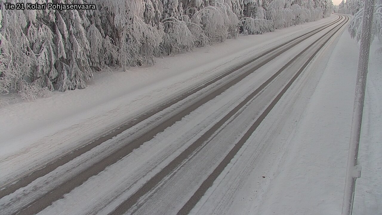 Weather Camera Image Road 21 Kolari, Pohjasenvaara, Kolari, Lappi