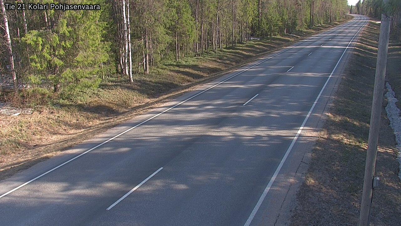 Kelikamerat Kuva Tie 21 Kolari, Pohjasenvaara, Kolari, Lappi