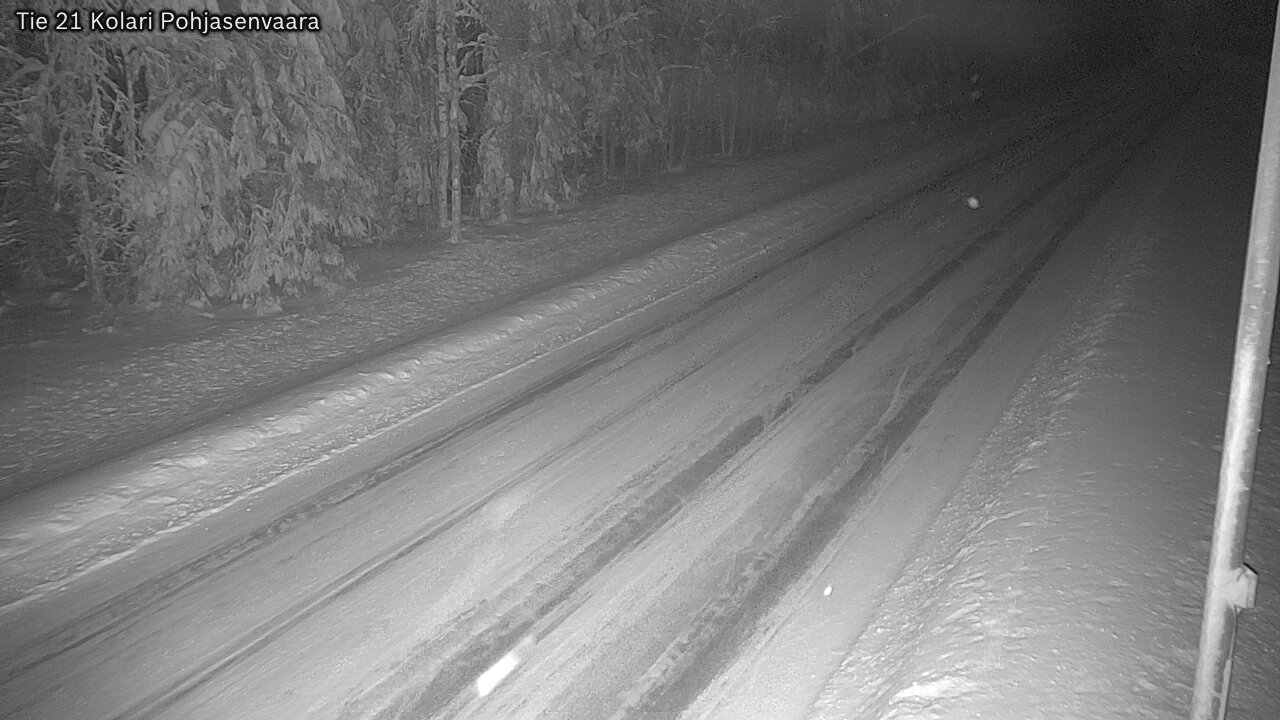 Weather Camera Image Road 21 Kolari, Pohjasenvaara, Kolari, Lappi