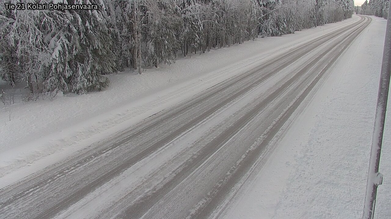 Weather Camera Image Road 21 Kolari, Pohjasenvaara, Kolari, Lappi