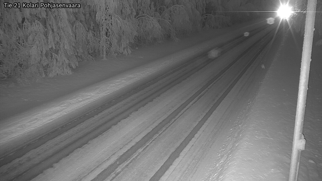 Kelikamerat Kuva Tie 21 Kolari, Pohjasenvaara, Kolari, Lappi