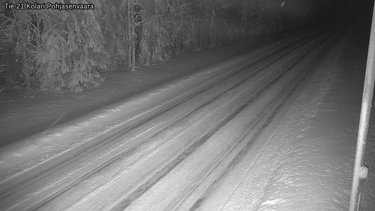 Weather Camera Image Road 21 Kolari, Pohjasenvaara, Kolari, Lappi