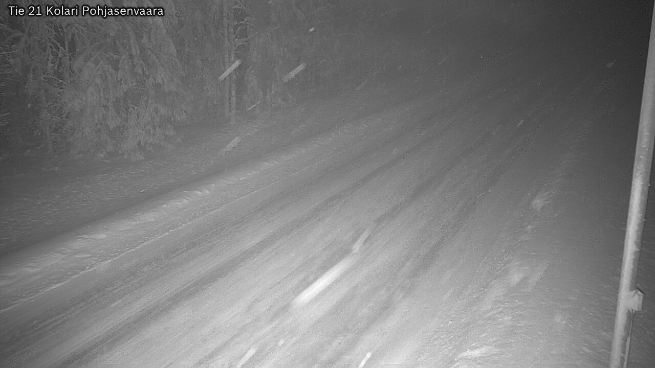 Weather Camera Image Road 21 Kolari, Pohjasenvaara, Kolari, Lappi