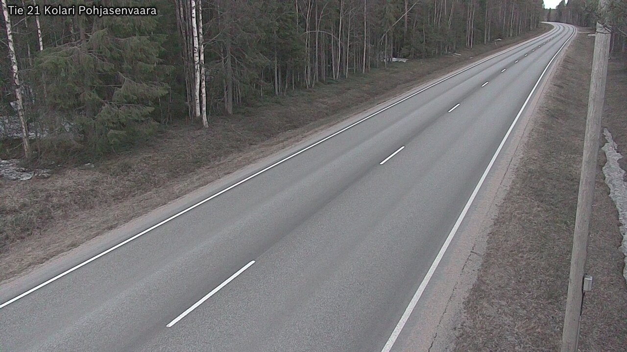 Weather Camera Image Road 21 Kolari, Pohjasenvaara, Kolari, Lappi