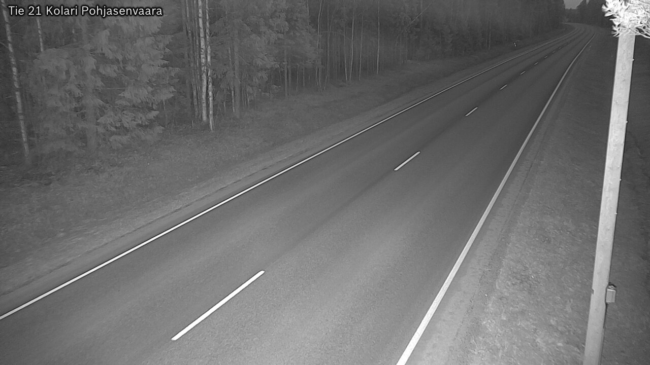 Weather Camera Image Road 21 Kolari, Pohjasenvaara, Kolari, Lappi