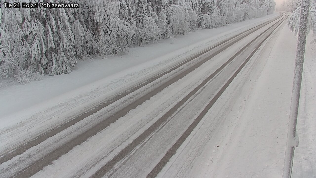 Weather Camera Image Road 21 Kolari, Pohjasenvaara, Kolari, Lappi