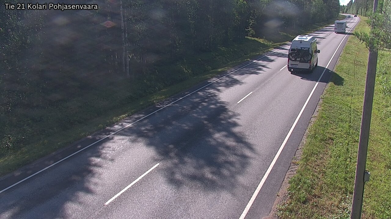 Weather Camera Image Road 21 Kolari, Pohjasenvaara, Kolari, Lappi