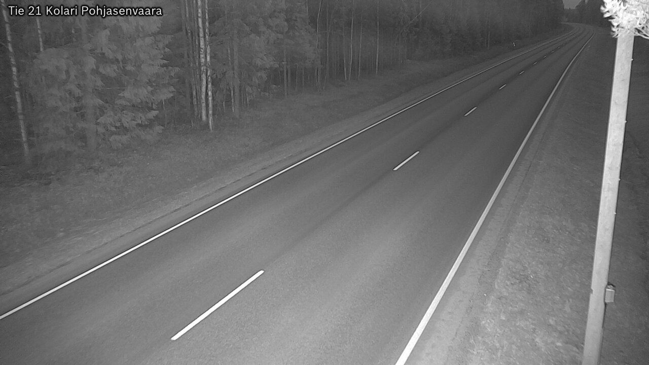 Weather Camera Image Road 21 Kolari, Pohjasenvaara, Kolari, Lappi