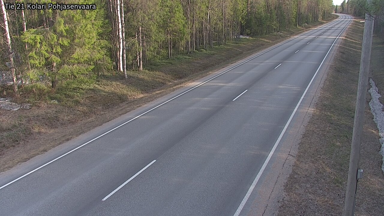 Kelikamerat Kuva Tie 21 Kolari, Pohjasenvaara, Kolari, Lappi