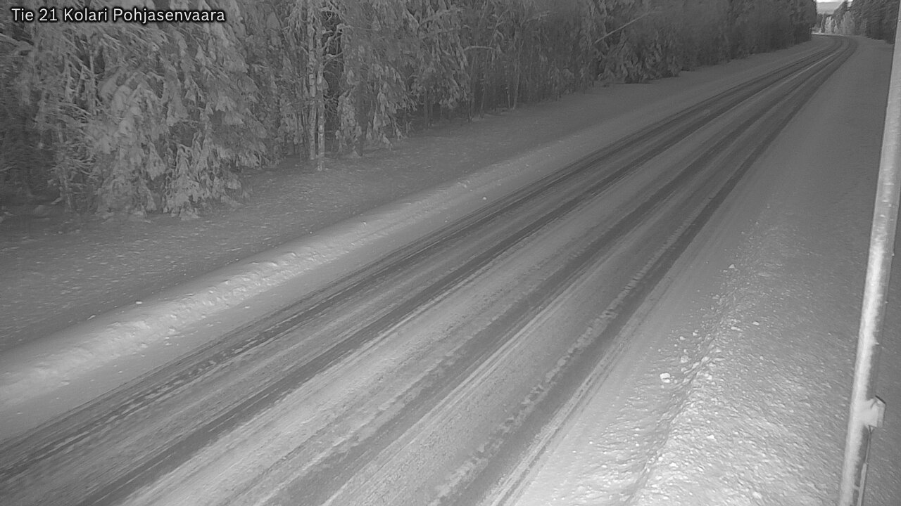 Weather Camera Image Road 21 Kolari, Pohjasenvaara, Kolari, Lappi