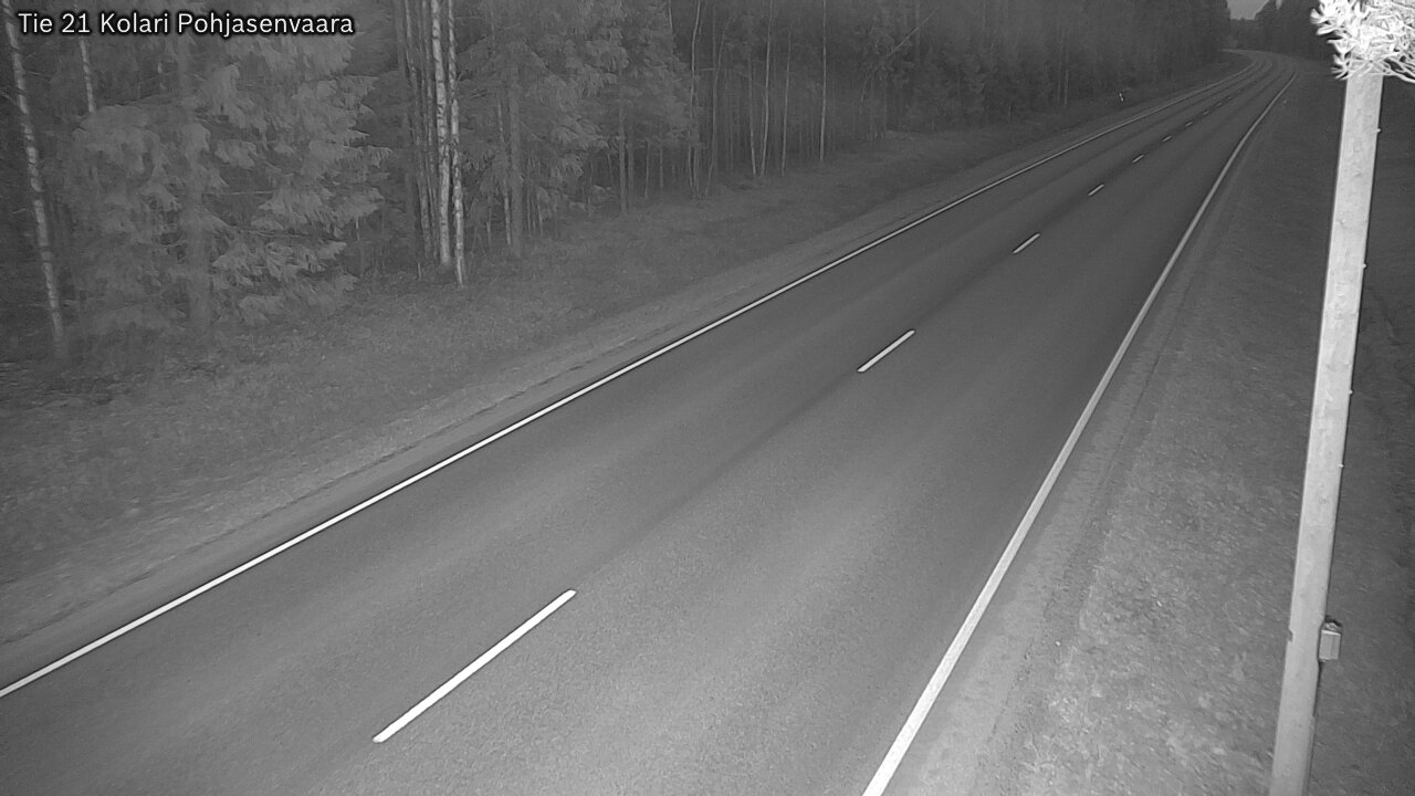 Weather Camera Image Road 21 Kolari, Pohjasenvaara, Kolari, Lappi