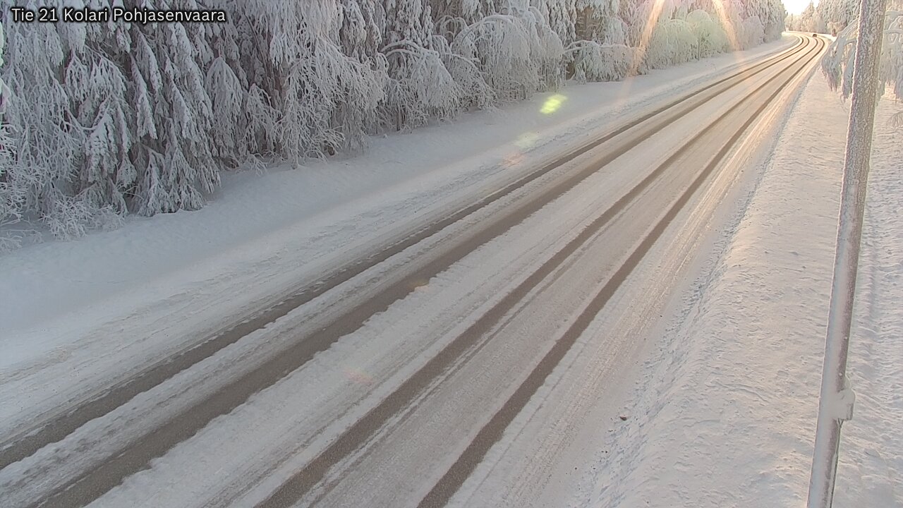 Weather Camera Image Road 21 Kolari, Pohjasenvaara, Kolari, Lappi