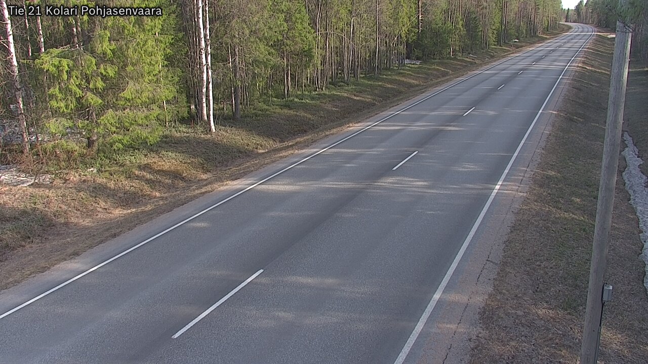 Kelikamerat Kuva Tie 21 Kolari, Pohjasenvaara, Kolari, Lappi