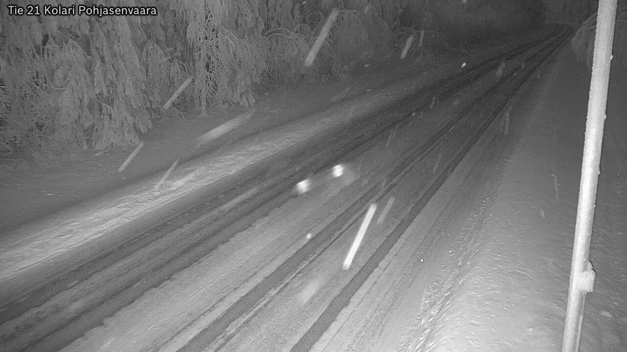 Weather Camera Image Road 21 Kolari, Pohjasenvaara, Kolari, Lappi