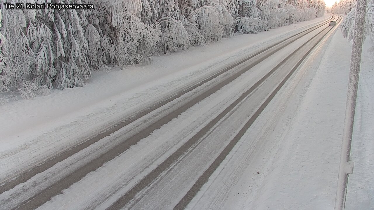 Weather Camera Image Road 21 Kolari, Pohjasenvaara, Kolari, Lappi