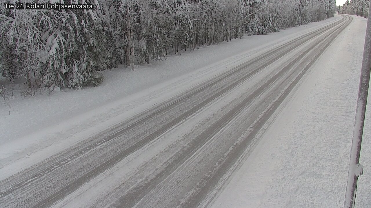 Weather Camera Image Road 21 Kolari, Pohjasenvaara, Kolari, Lappi