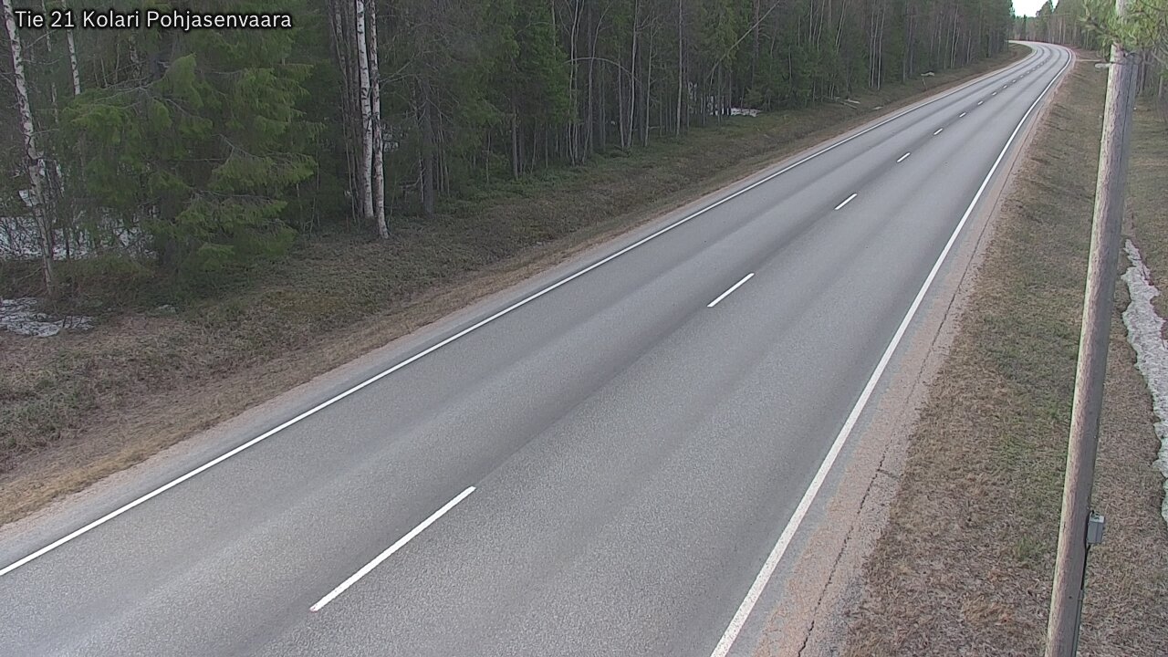 Weather Camera Image Road 21 Kolari, Pohjasenvaara, Kolari, Lappi