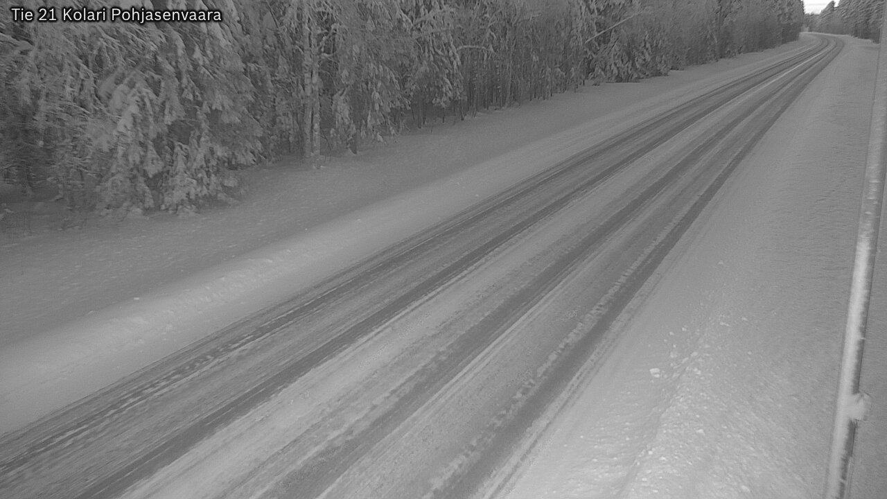 Weather Camera Image Road 21 Kolari, Pohjasenvaara, Kolari, Lappi