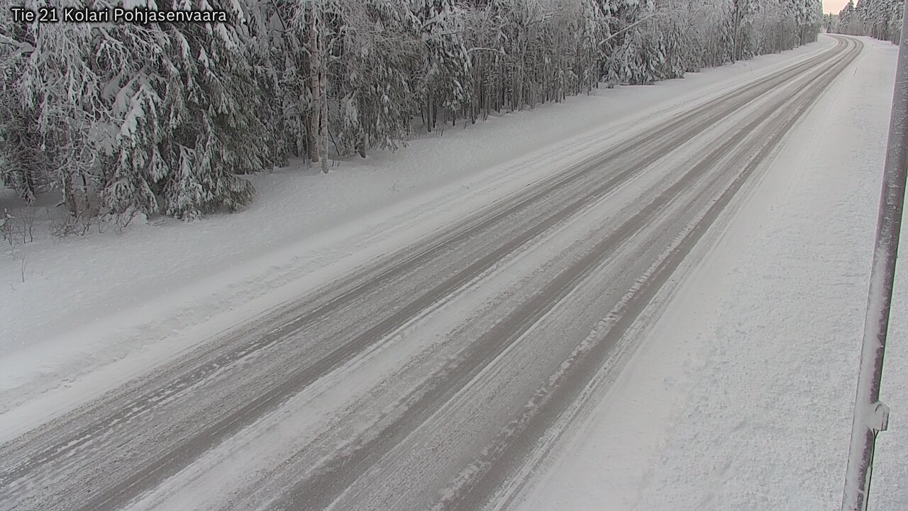 Weather Camera Image Road 21 Kolari, Pohjasenvaara, Kolari, Lappi