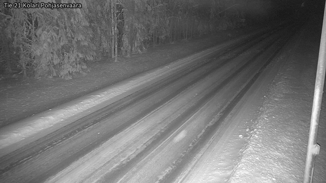 Weather Camera Image Väg 21 Kolari, Pohjasenvaara, Kolari, Lappi